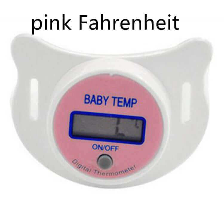 BabySafe Pacifier Thermometer Reliable Infant Health Monitor BleuRibbon Baby