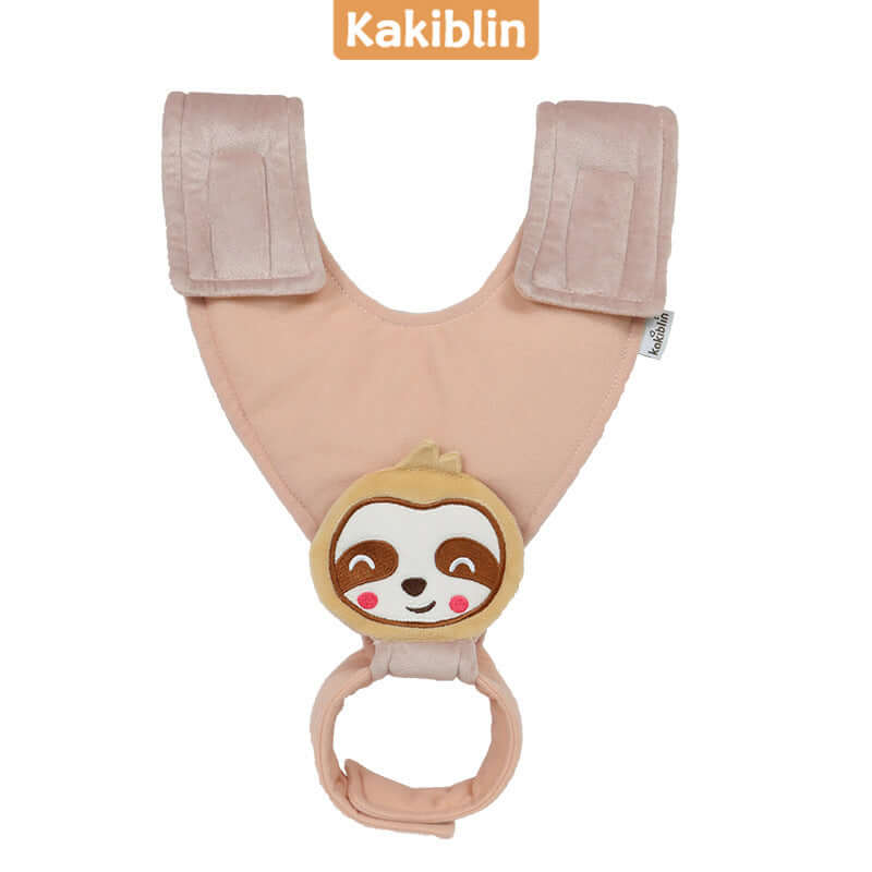 BleuRibbon Baby - Feeding Cloth Bottle Holder - Hands-Free Stroller Feeding Support