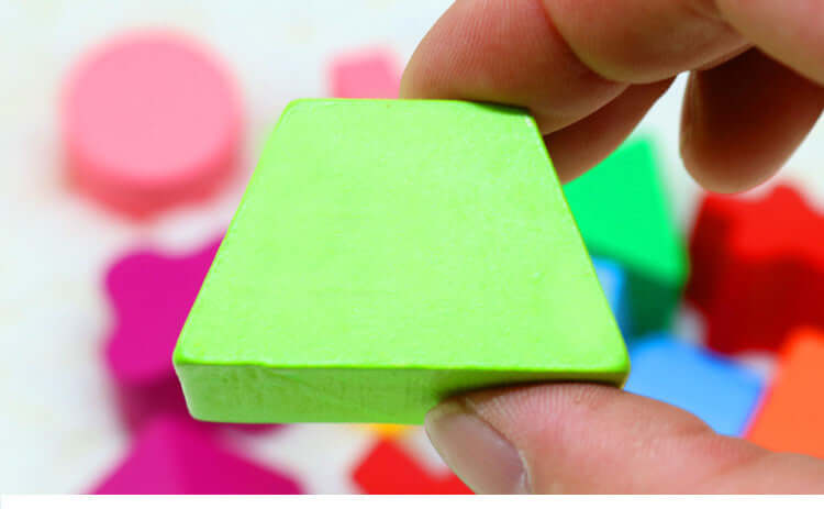 Shape Matching Building Blocks - Eco-Friendly Wooden Toy for Cognitive Development BleuRibbon Baby