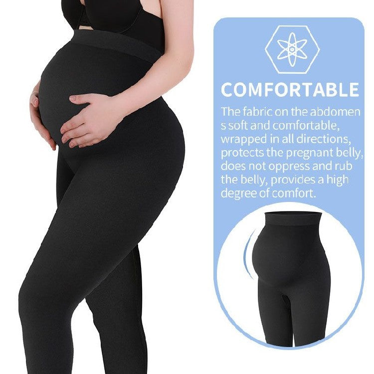 BleuRibbon Maternity High Waist Cotton Leggings