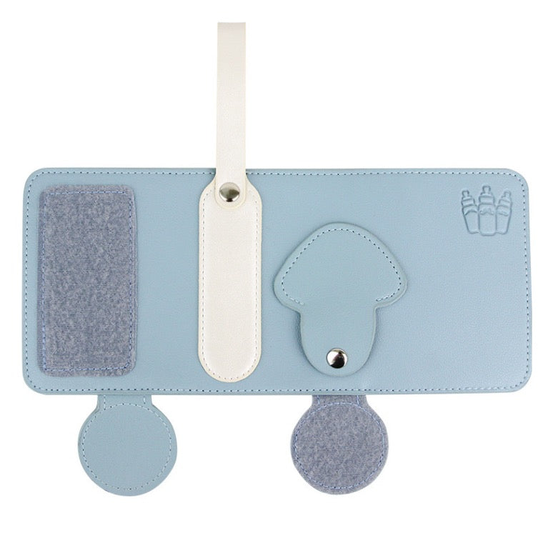 WarmSip™ Pink Baby Bottle Warmer – Portable USB Heating Cover