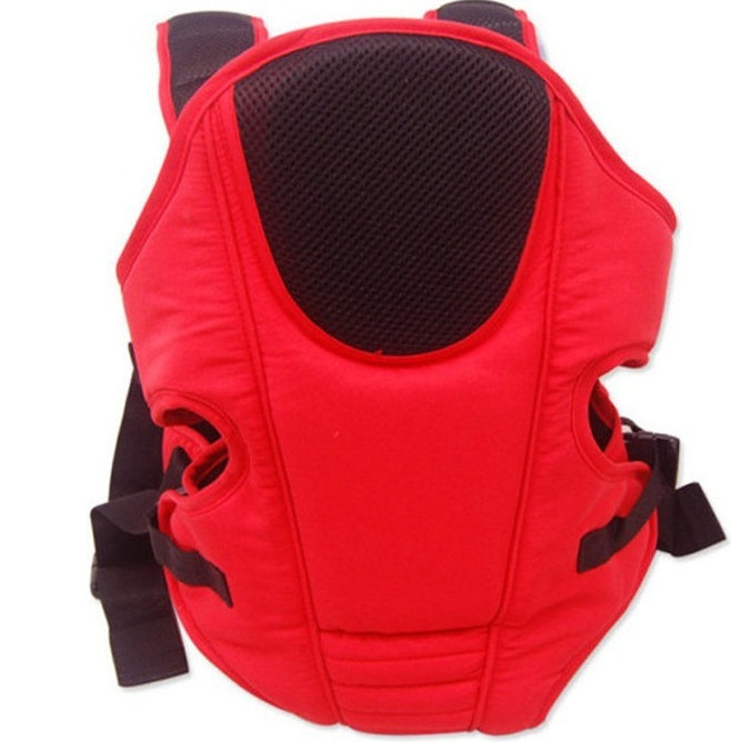 BleuRibbon Baby ergonomic baby carrier with breathable mesh, front & back carry positions, and head support pad.