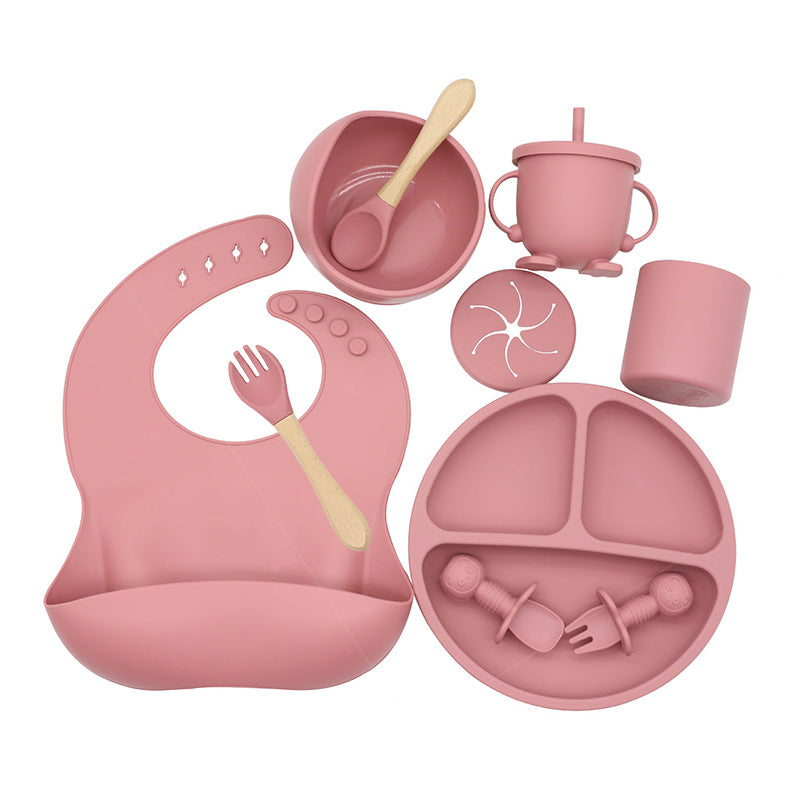 Baby Led Weaning Supplies Silicone Feeding Set