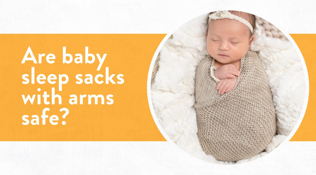 Discover the safety of arm-inclusive sleep sacks for infants. Explore their benefits, alternatives, and expert guidance for your baby's peaceful slumber Image