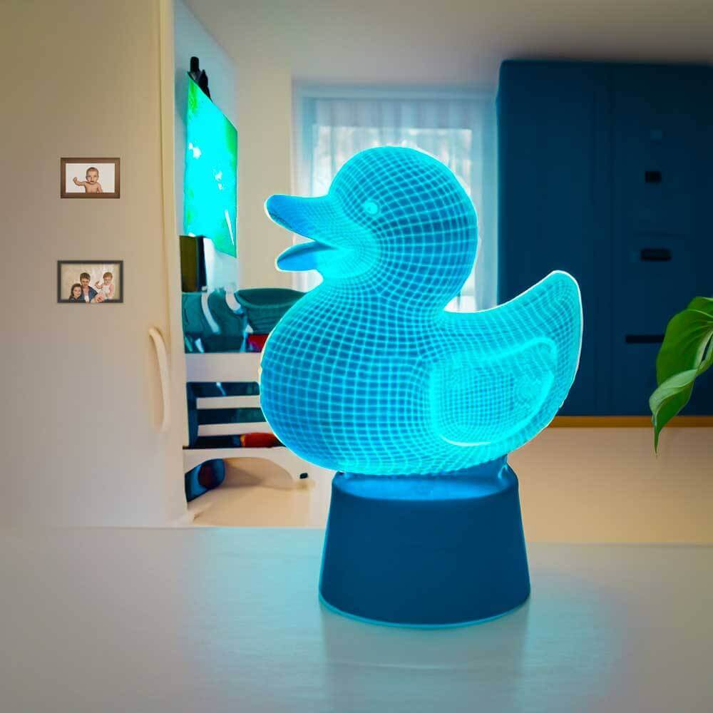 3D Illusion Lamp Mesmerizing LED Night Light – BleuRibbon