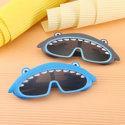 BleuRibbon Baby - Cartoon Silicone Kids Sunglasses - Polarized Eye Protection for Children