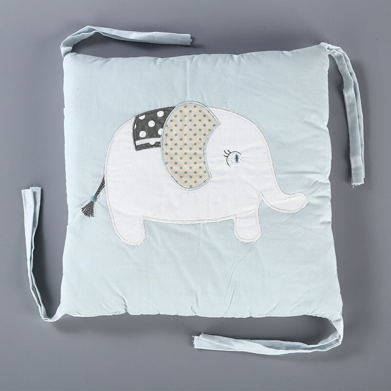 Cotton Elephant Crib Bumper Set Image
