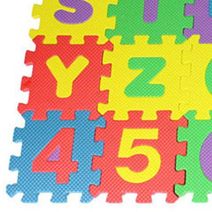 Digital Puzzle Toys Educational and Colorful Foam Tiles for Kids BleuRibbon Baby