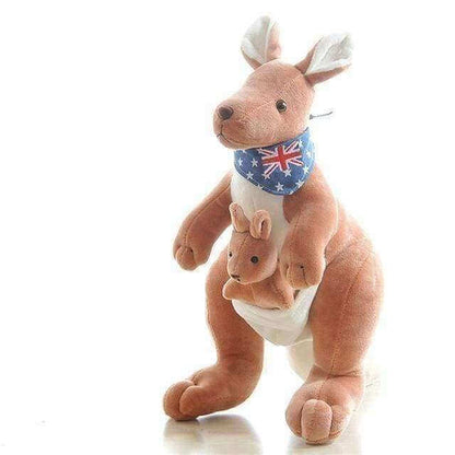 Eco-Friendly Kangaroo Plush Buddy Adorable Plush Toys for Kids BleuRibbon Baby