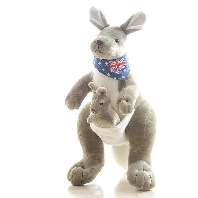 Eco-Friendly Kangaroo Plush Buddy Adorable Plush Toys for Kids BleuRibbon Baby