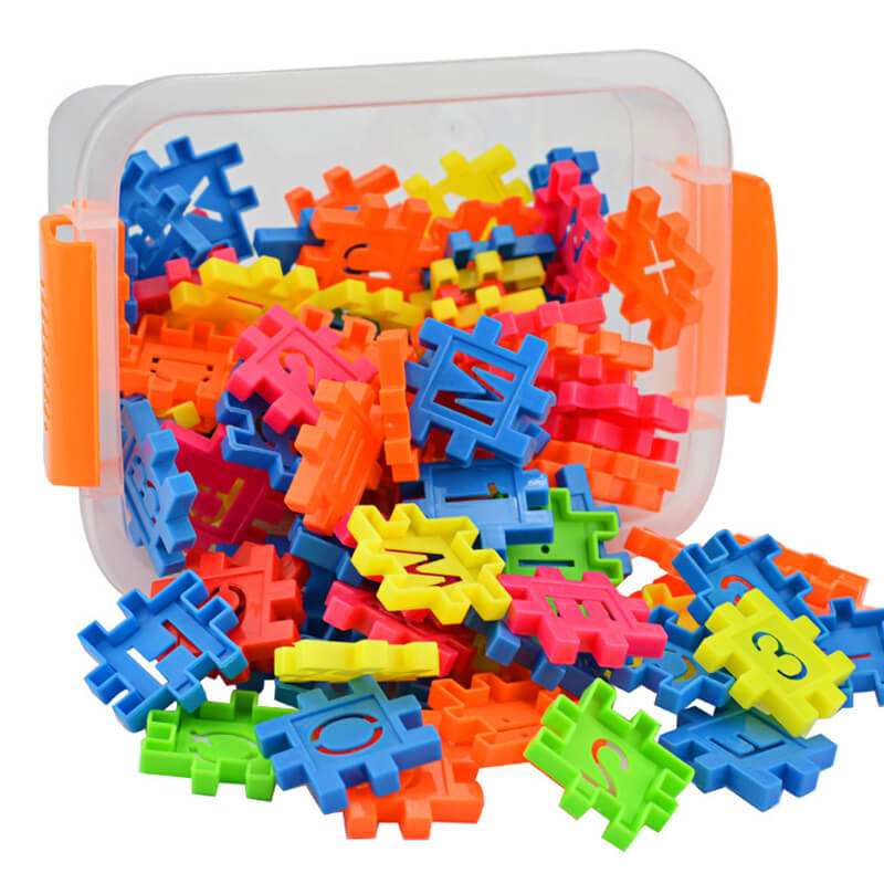 Educational 3D Blocks for Children Image Bleu Ribbon Baby 
