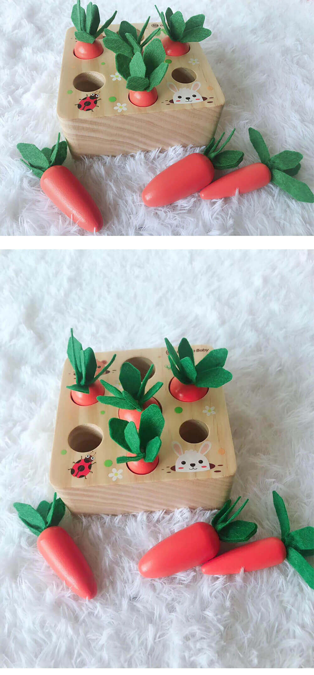 Educational Carrot Farm Toys BleuRibbon Baby