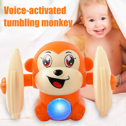 Electric Sound and Light Flipping Monkey Early Educational Toy BleuRibbon Baby