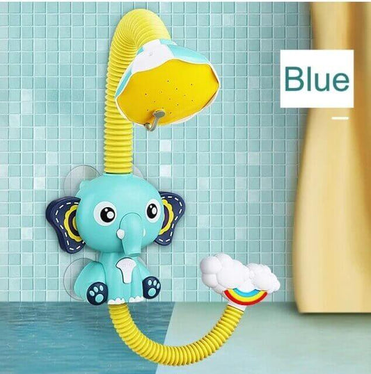 Fun and Interactive Elephant Model Faucet Shower for Baby Bath Time BleuRibbon Baby