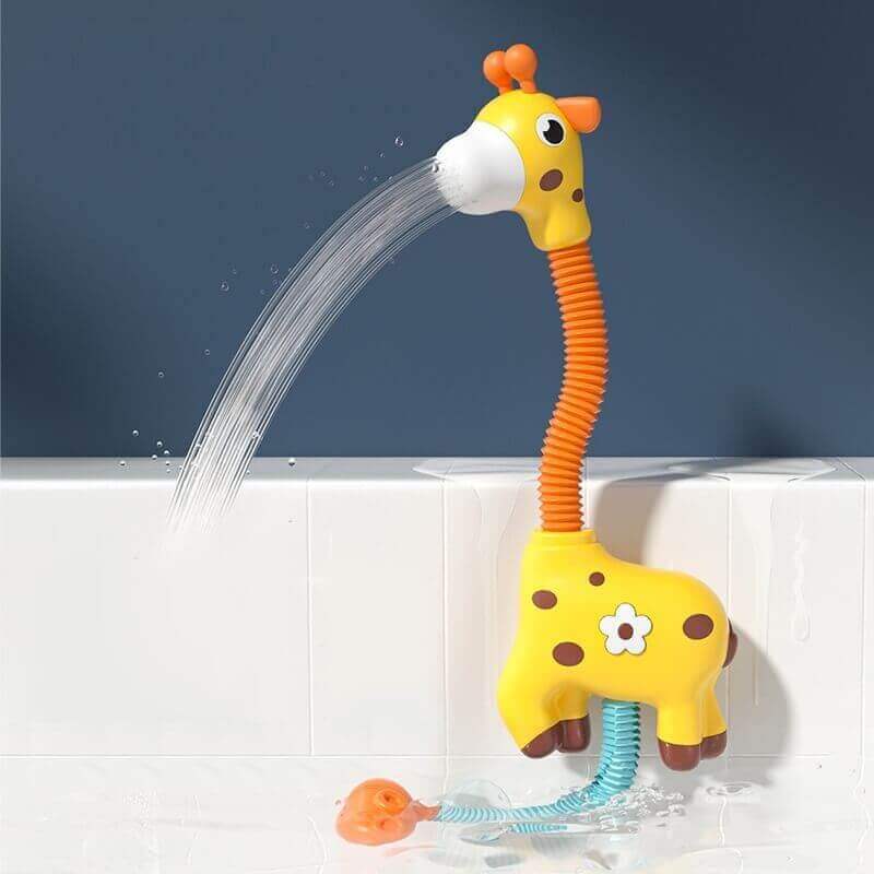 Fun and Interactive Elephant Model Faucet Shower for Baby Bath Time BleuRibbon Baby