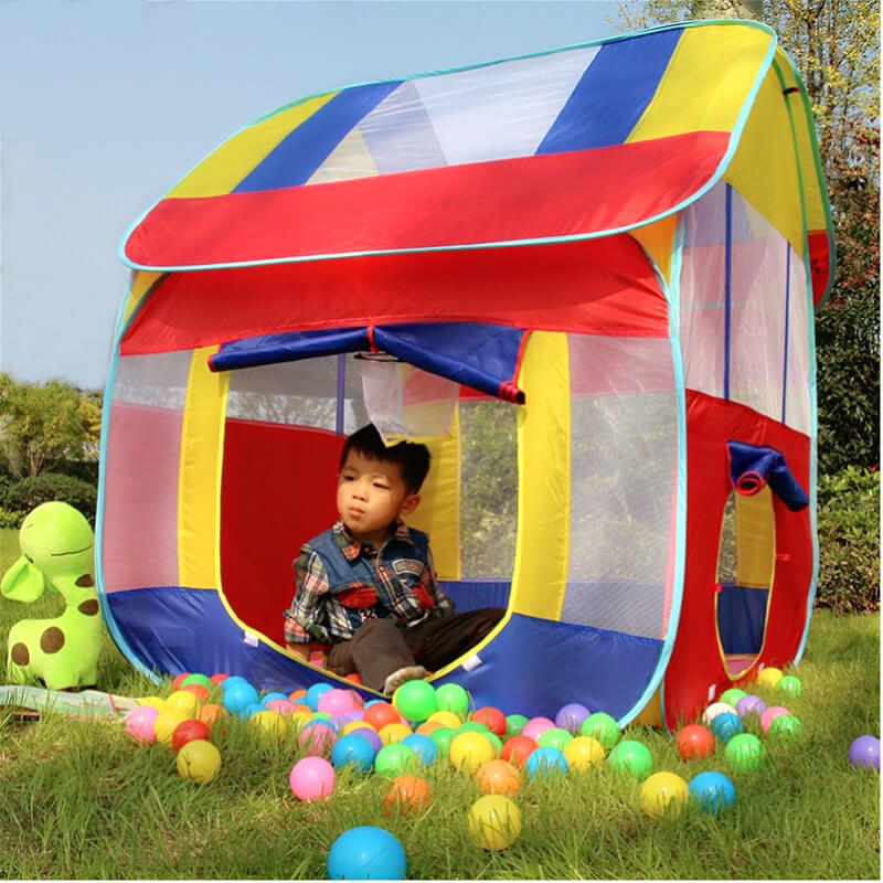  EnchantedGarden Outdoor Children's Play Tent – Eco-Friendly BleuRibbon Baby
