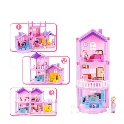 Enchanted Dream House Eco-Friendly DIY Dollhouse Set Creative and Educational Toy Set BleuRibbon Baby