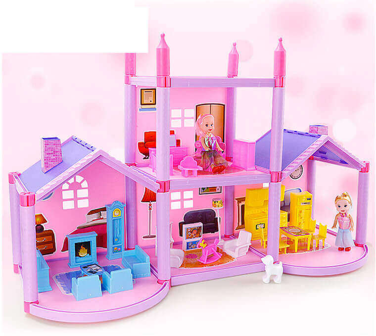 Enchanted Dream House Eco-Friendly DIY Dollhouse Set Creative and Educational Toy Set BleuRibbon Baby