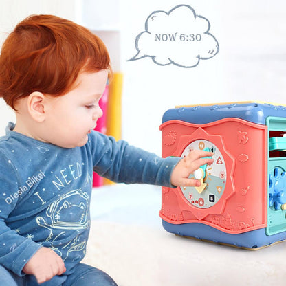 Kids Six Sided Box Montessori Toy Bleuribbon Baby