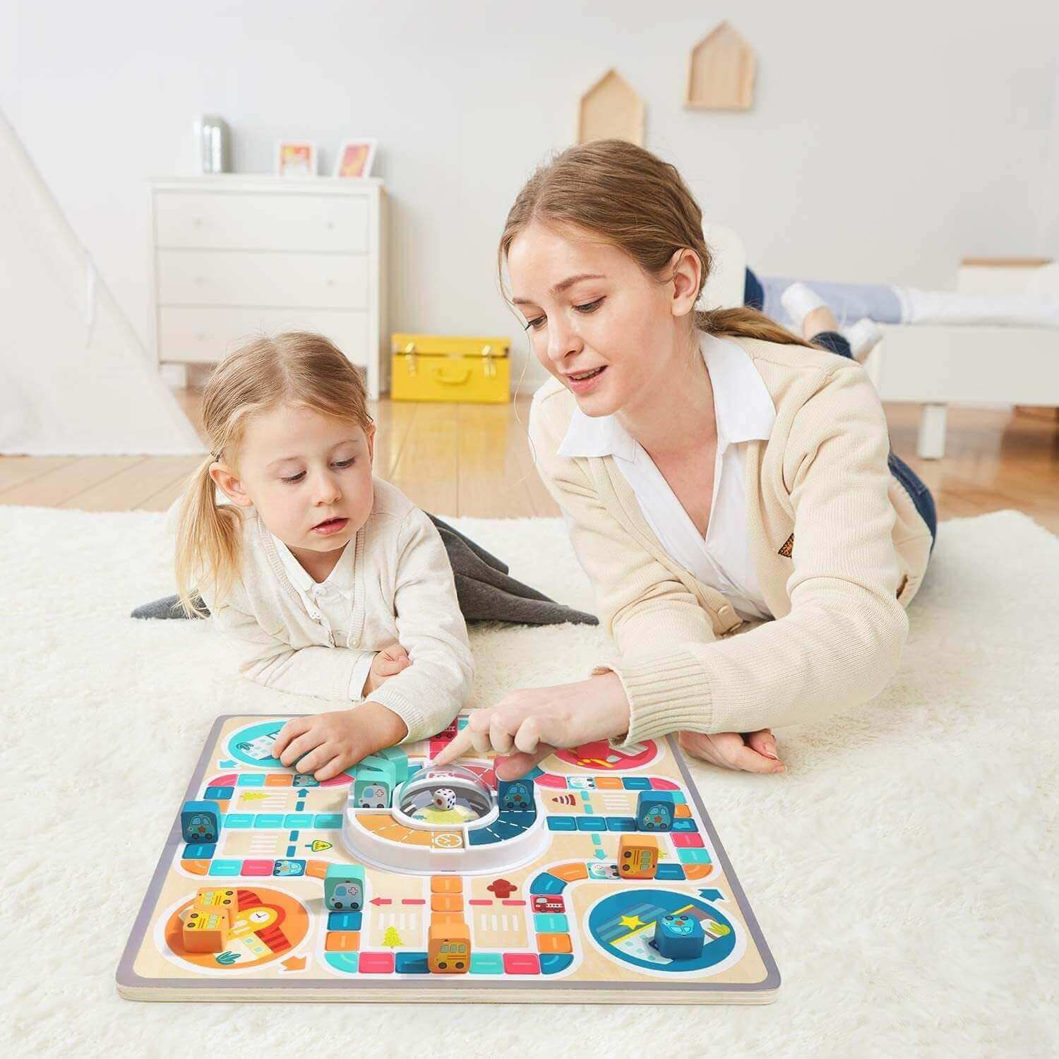 Kids Toys Flying Chess - Parent-child Interactive Game Chessboard for Educational Fun BleuRibbon Baby