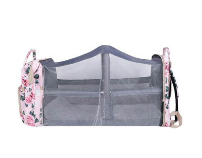 Mosquito Shield Mommy Folding Bed Bag