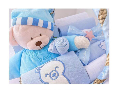 Newborn Boy Baby Clothes Set Gift Box Perfect Autumn and Winter Essentials BleuRibbon Baby