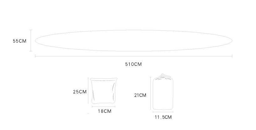 Measurement chart of a product with dimensions in centimeters on a white background bleu ribbon baby