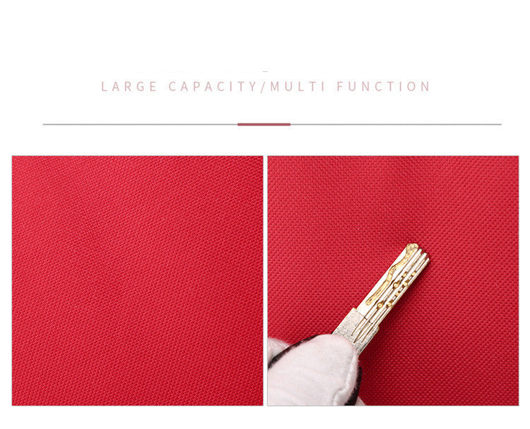 Red fabric with a zipper detail on a white background bleu ribbon