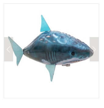 Remote Control Shark Toys - Inflatable Swimming Fish with Helium BleuRibbon Baby