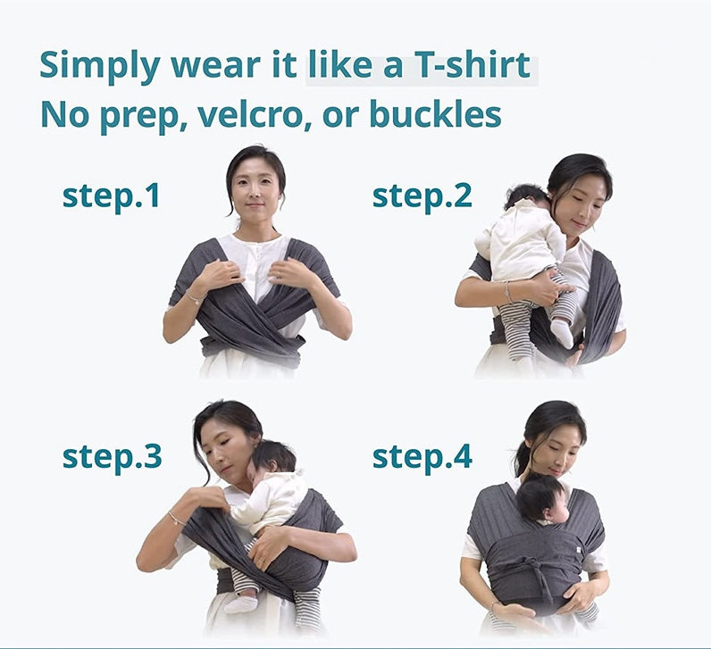 Cotton Cross Simple Baby Wrap Carrier