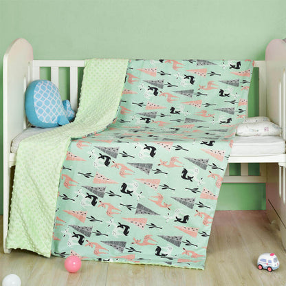 Soft Cotton Cartoon Baby Blanket Perfect Comfort for Your Baby BleuRibbon Baby