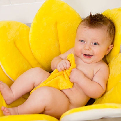 Sunflower Baby Bath Mat Soft Cute Baby Bathing Solution BleuRibbon Baby