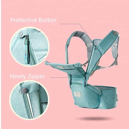 SwiftWear Baby Carrier Effortless Comfort and Style for Parents Wild Carrier BleuRibbon Baby