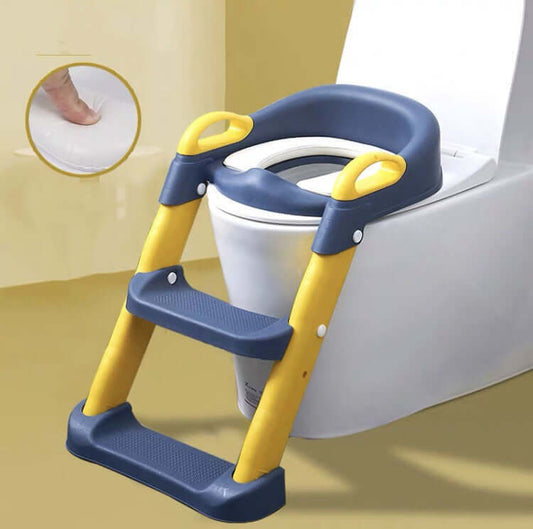 BleuRibbon Baby - Toilet Seat for Children - Soft Cushion Potty Training Seat