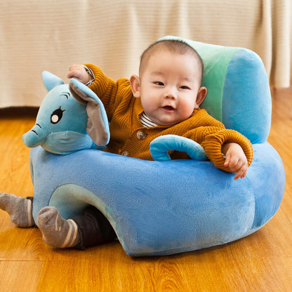 BleuRibbon Baby anti-fall dining chair with soft backrest support for safe and comfortable mealtime.