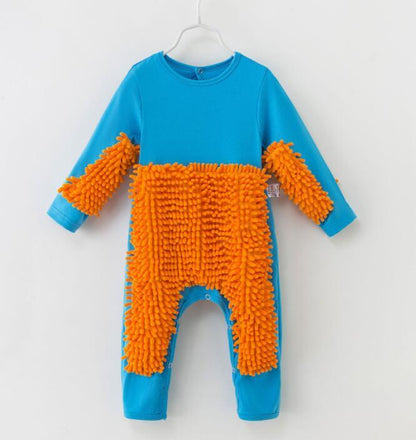 Soft cotton baby crawler jumpsuit for all seasons