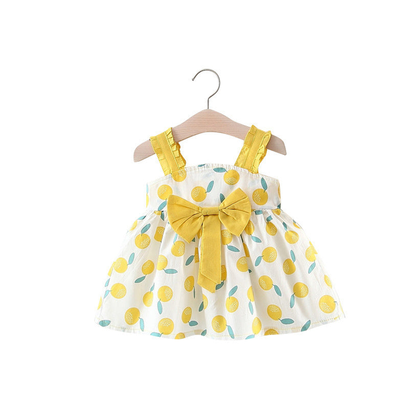 Elegant lightweight baby girl princess dress for special occasions