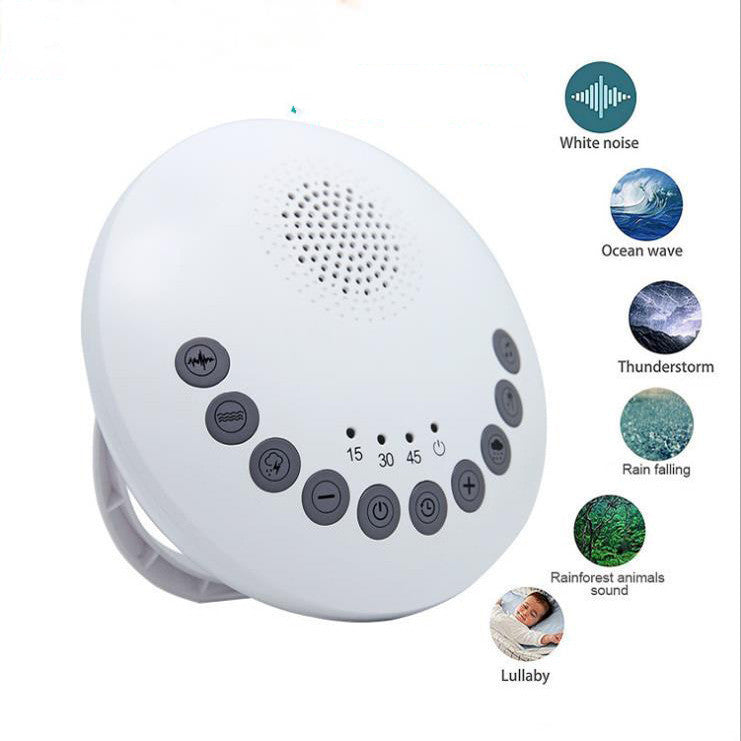 BleuRibbon Baby Music Sleep Instrument, white noise soother with portable, rechargeable design for peaceful nights.