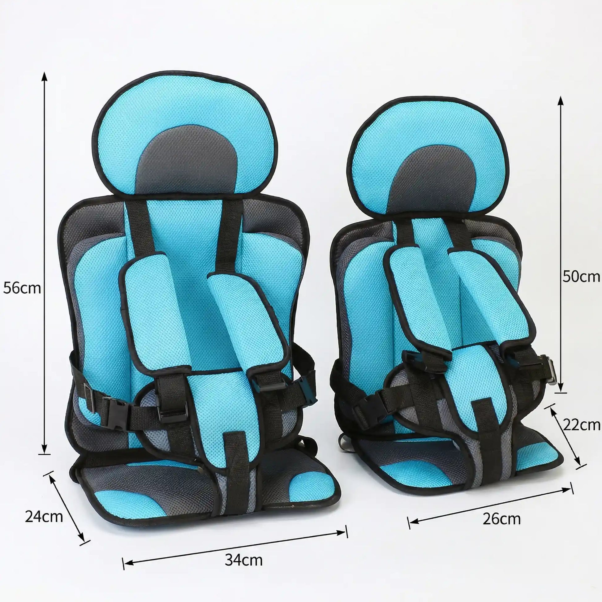 Soft Headrest Padding on Booster Seat – CozyLift