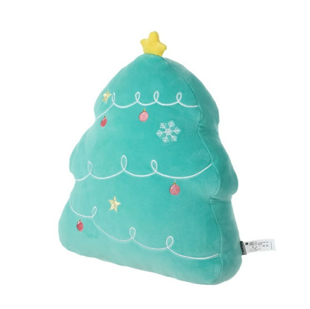 BleuRibbon Baby Christmas Gingerbread Man and Tree Plush Toy for festive holiday fun, soft plush fabric.