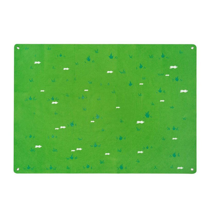 BleuRibbon Baby Felt Play Mat for early education, interactive and eco-friendly in farm and insect styles.