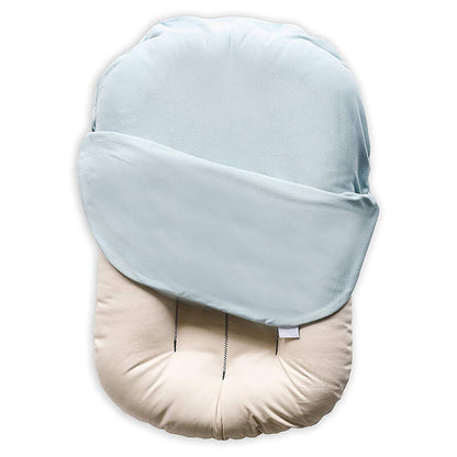 BleuRibbon Baby Portable Nest Bed, pure cotton comfort for newborns and toddlers, cozy and lightweight.