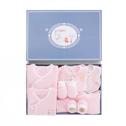 Soft cotton newborn baby suit with cute prints BleuRibbon Baby