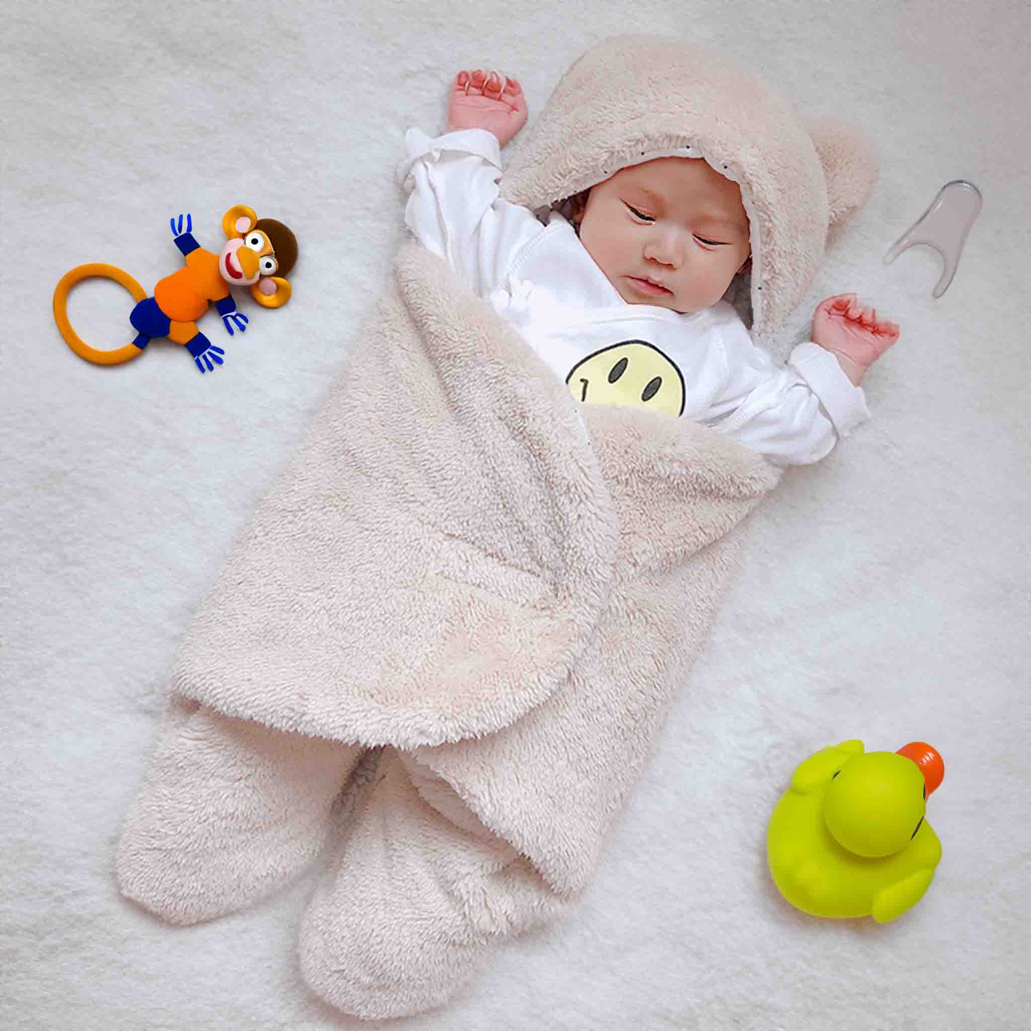 Organic Fleece Baby Sleeping bag with sleeves | Reiff | Greenpicks