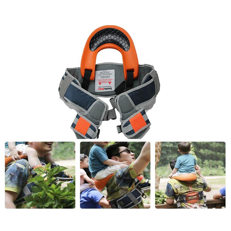 Hands-Free Shoulder Carrier with Ankle Straps
